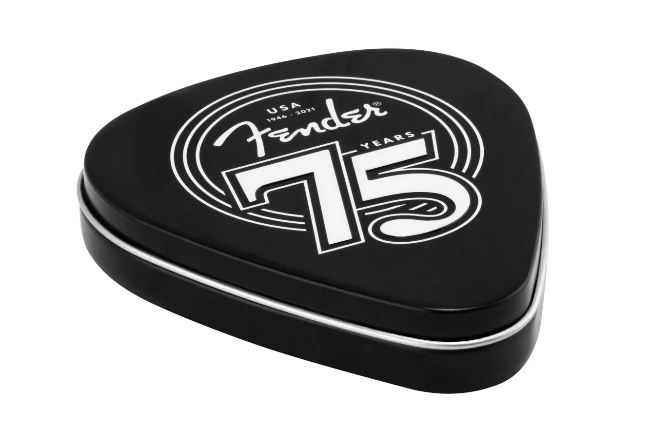 Fender 75th Anniversary Pick Tin - 18 count - Image 5