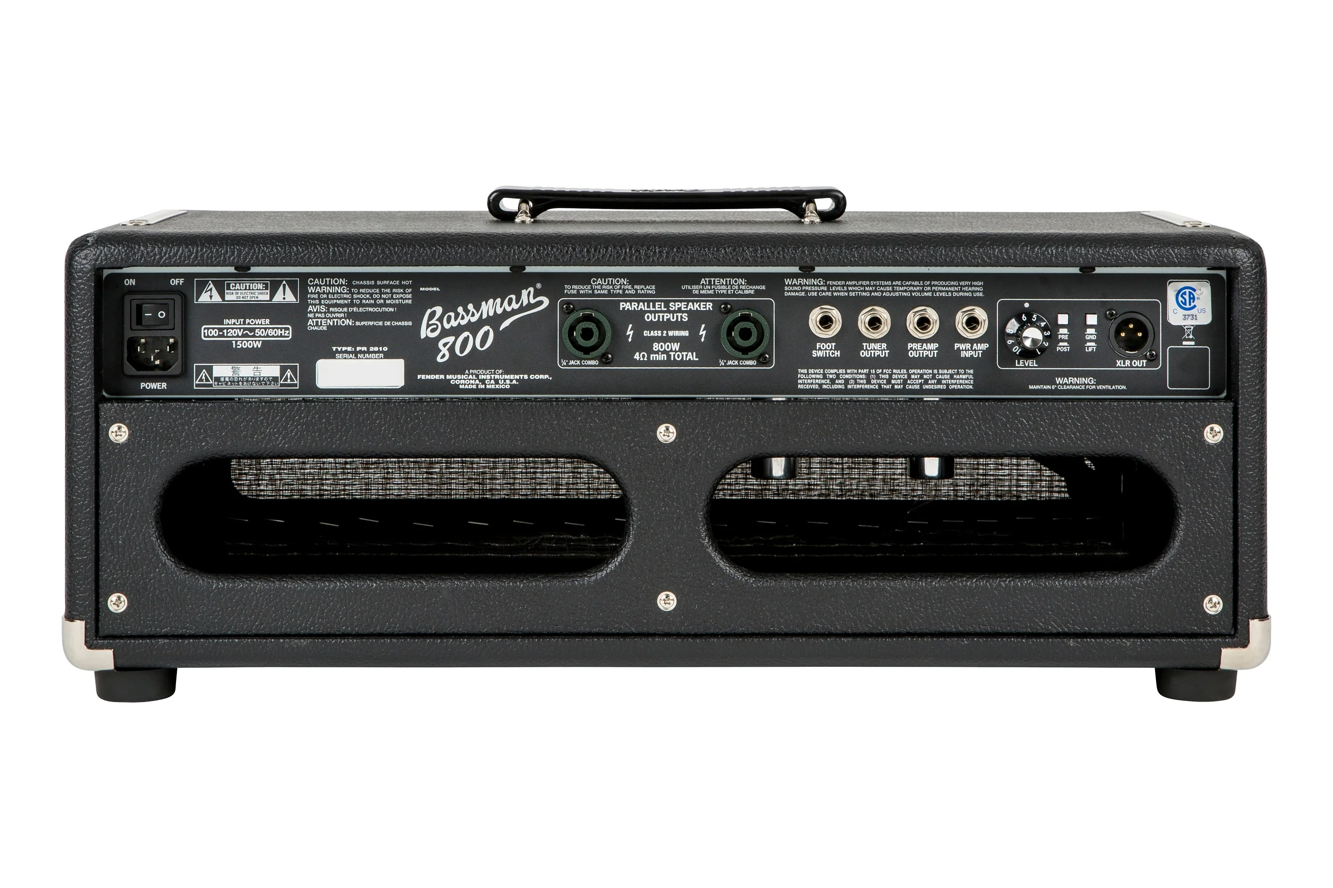 Fender Bassman 800 Head - Image 6