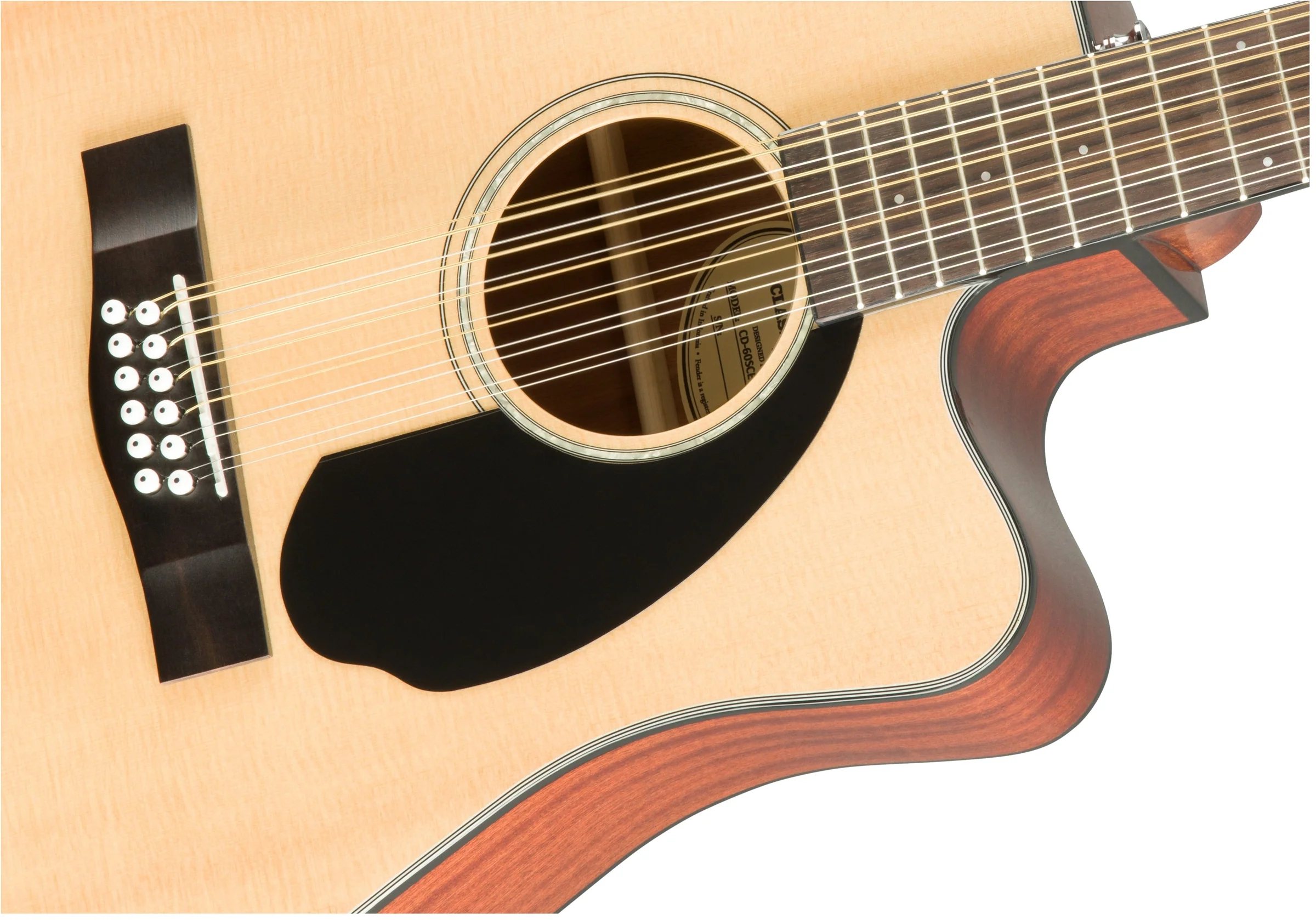 Fender CD-60SCE Dreadnought 12-String - Image 3