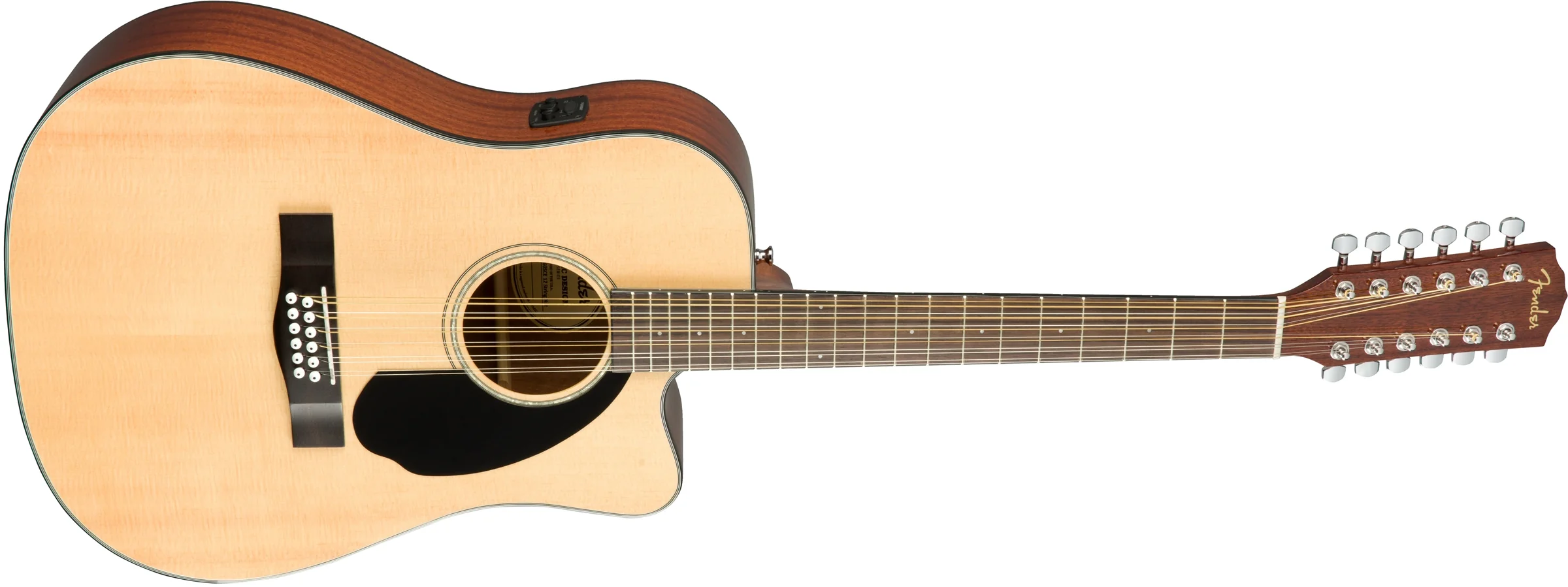 Fender CD-60SCE Dreadnought 12-String - Image 6