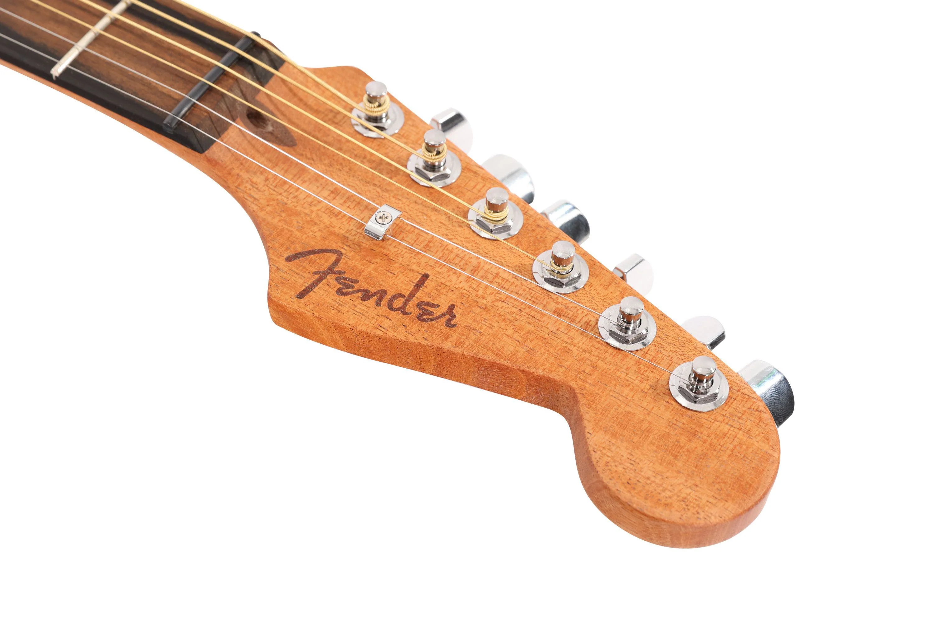 Fender Limited Edition American Acoustasonic Stratocaster Shell Pink - Image 11