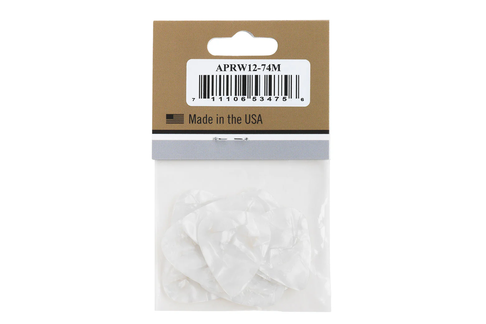 Gibson White Pearl Picks, 12 Pack (12 āļāļąāļ§) - Image 6