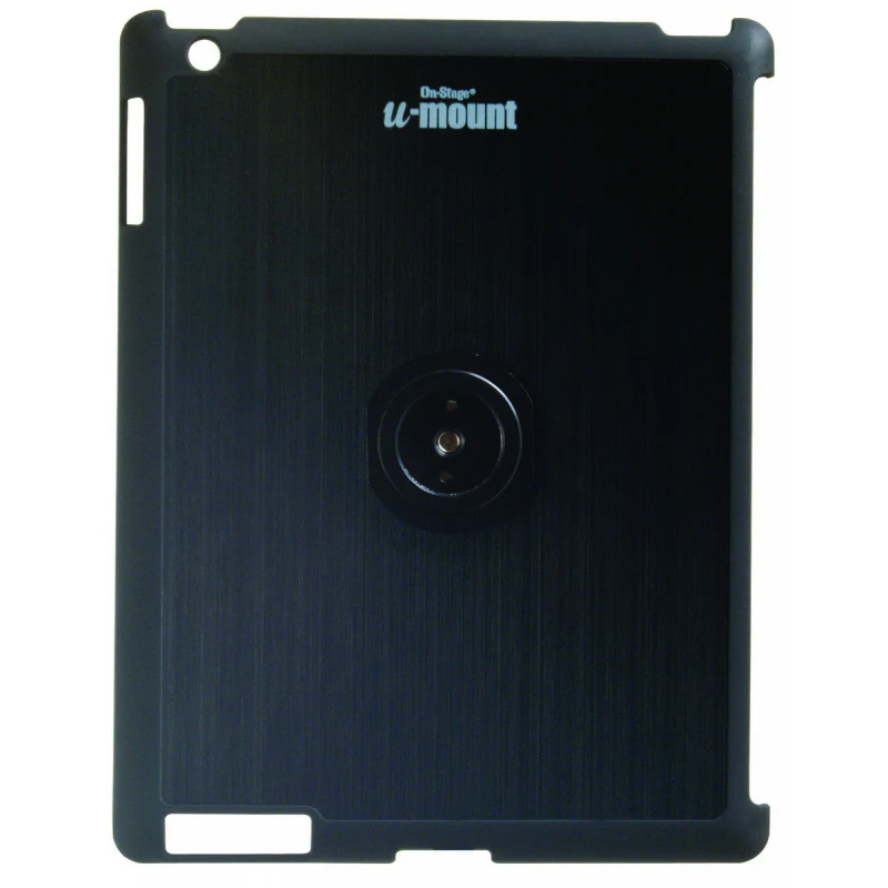 On Stage TCM9161B Ipad Anap On Cover w/Round Clamp Black - Image 10