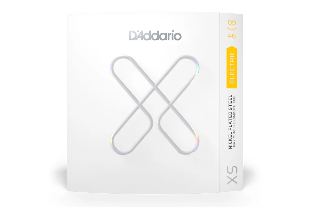 D'Addario 09-46 Super Light Top/Regular Bottom, XS Nickel Coated Electric Guitar Strings - Image 2