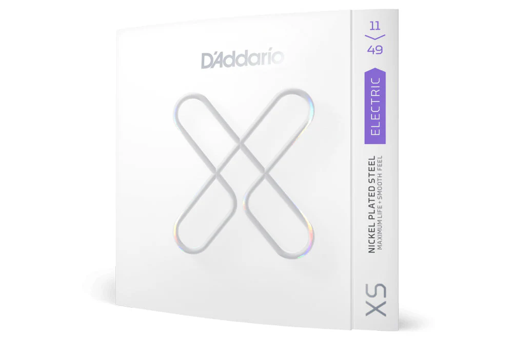 D'Addario 11-49 Medium, XS Nickel Coated Electric Guitar Strings
