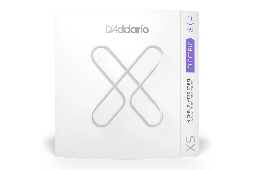 D'Addario 11-49 Medium, XS Nickel Coated Electric Guitar Strings - Image 2