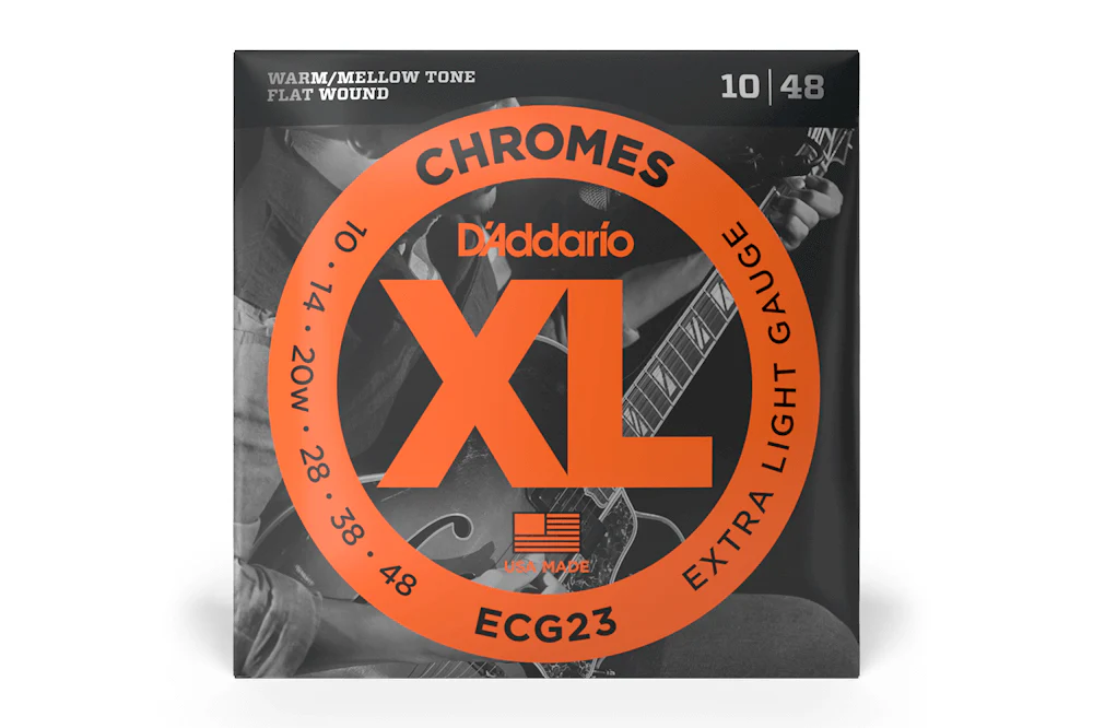 D'Addario ECG23 Extra Light Electric Guitar Strings, 10-48