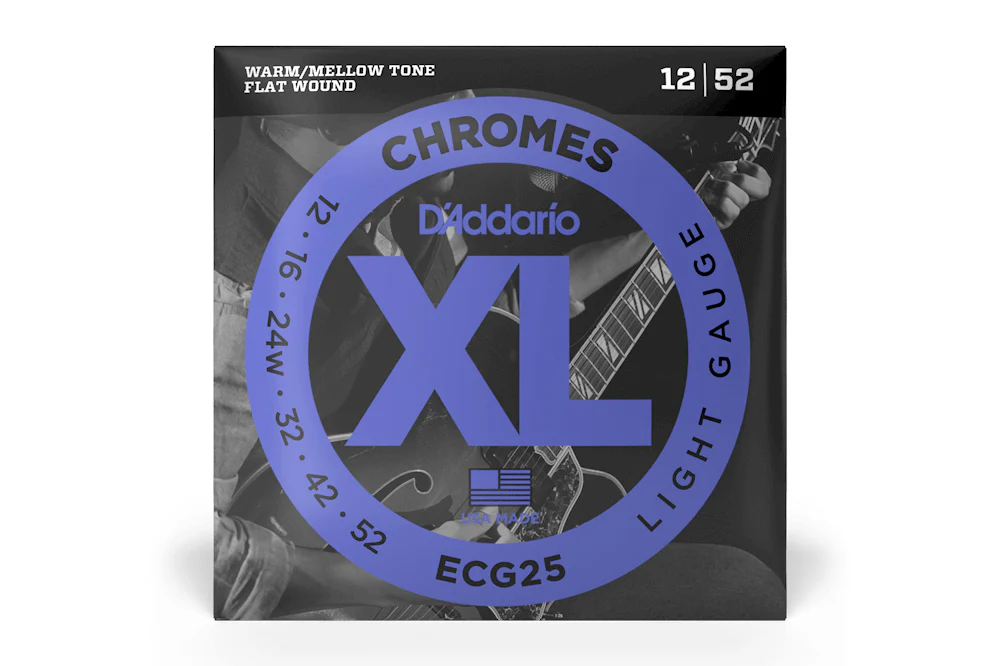 D'Addario ECG25 Light Electric Guitar Strings, 12-52