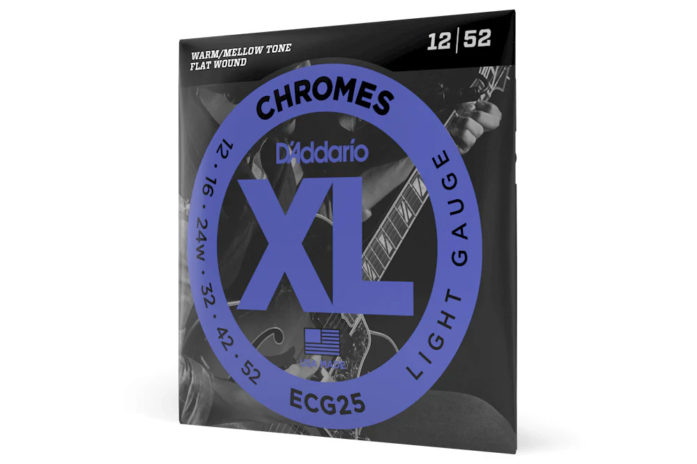 D'Addario ECG25 Light Electric Guitar Strings, 12-52 - Image 2