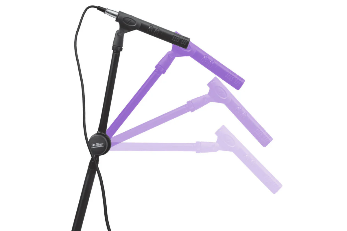 On Stage SMS7650 Hex-Base Studio Boom Mic Stand - Image 2