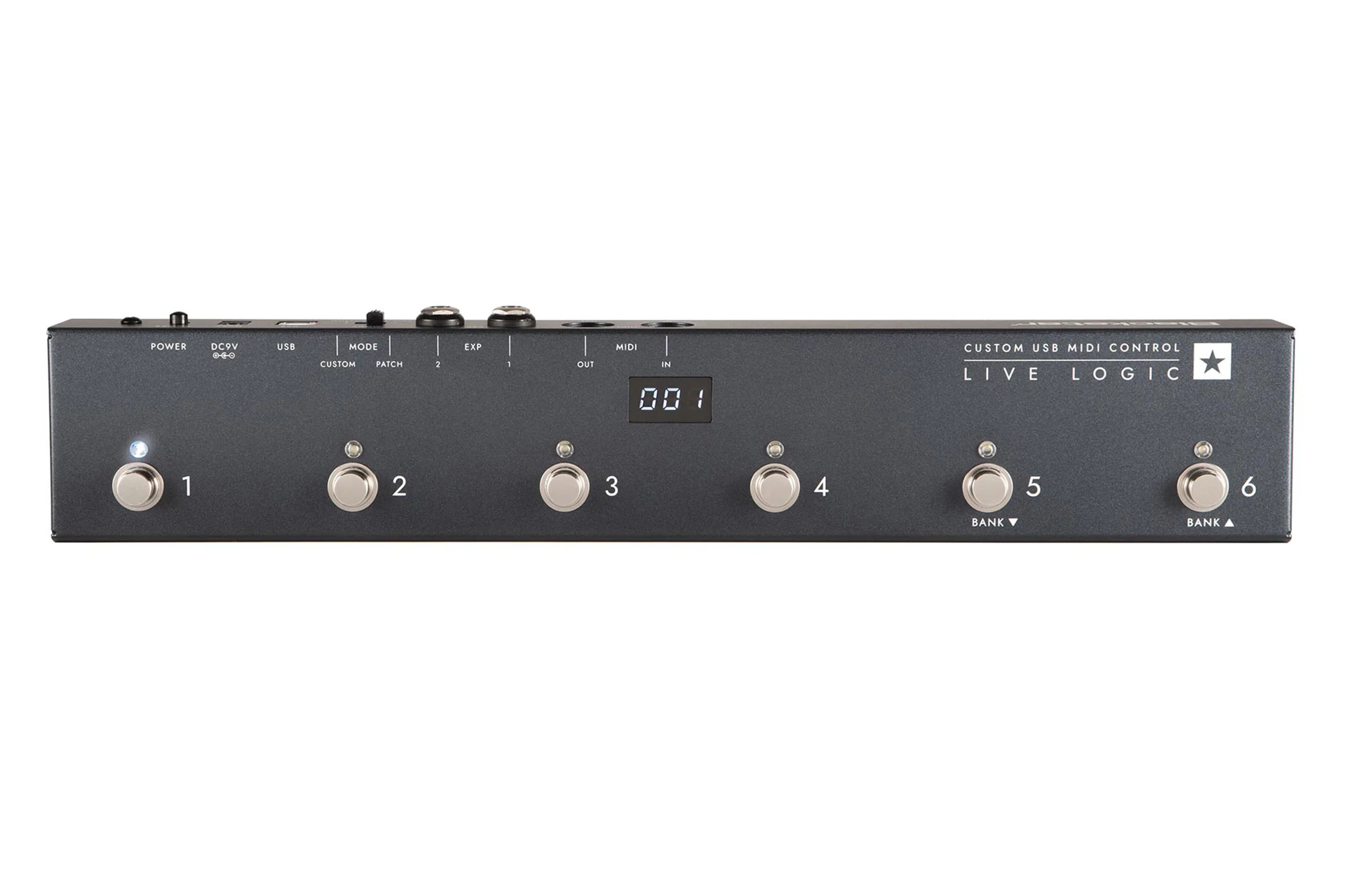 Blackstar Live Logic Midi Foot Controller
