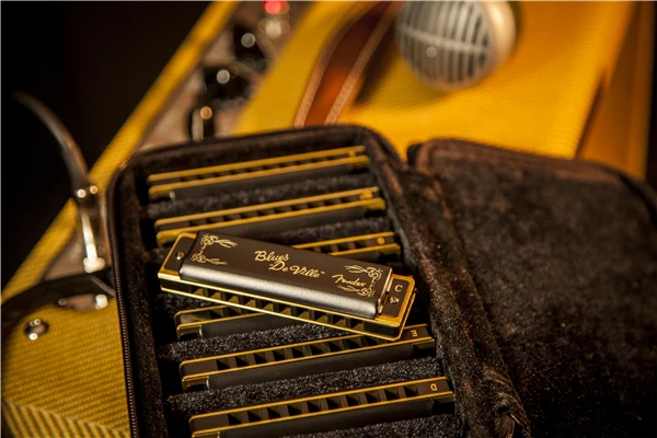 Fender Blues Deville Harmonicas 7-Pack with Case - Image 3
