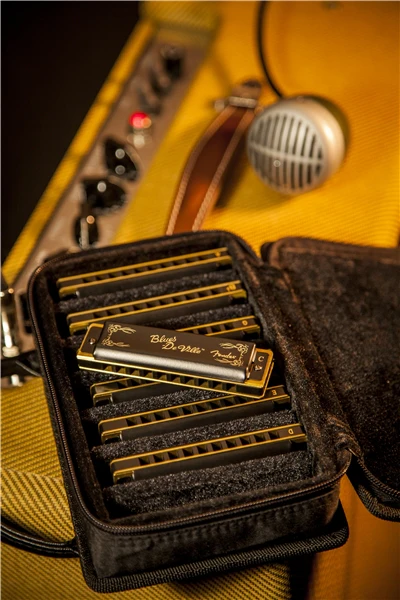 Fender Blues Deville Harmonicas 7-Pack with Case - Image 4