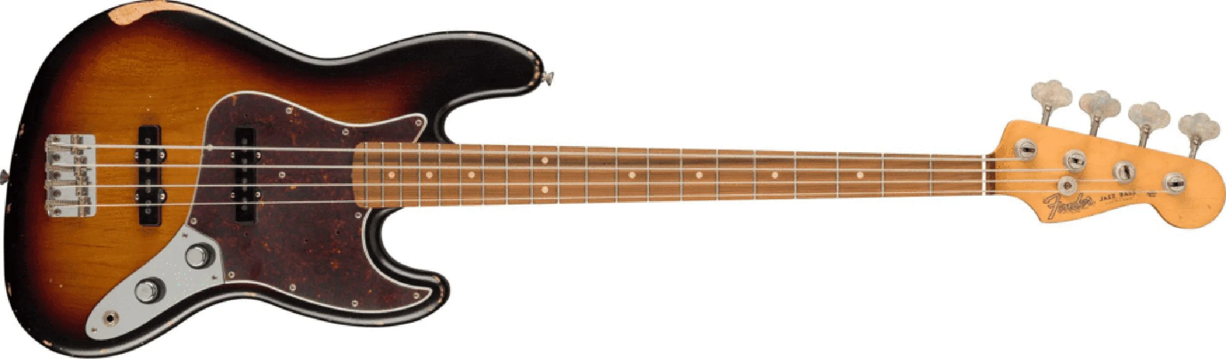 Fender 60th Anniversary Road Worn Jazz Bass - Image 2