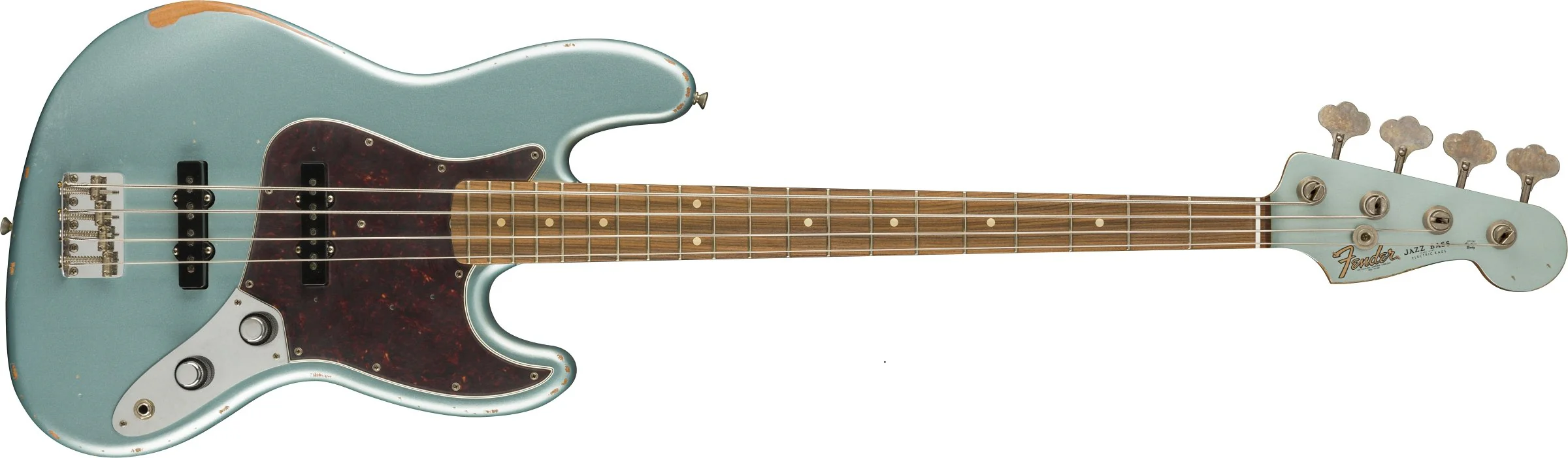 Fender 60th Anniversary Road Worn Jazz Bass - Image 7