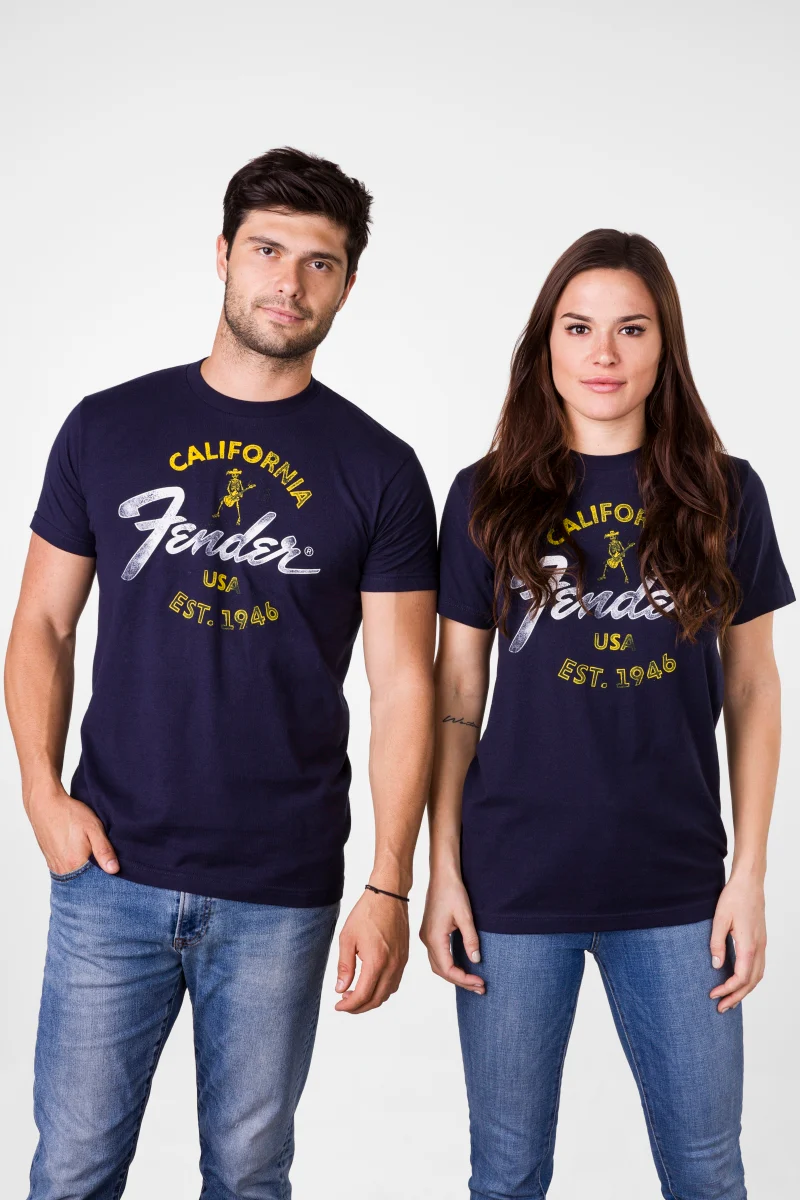 Fender Baja Blue T-Shirt - Image 5