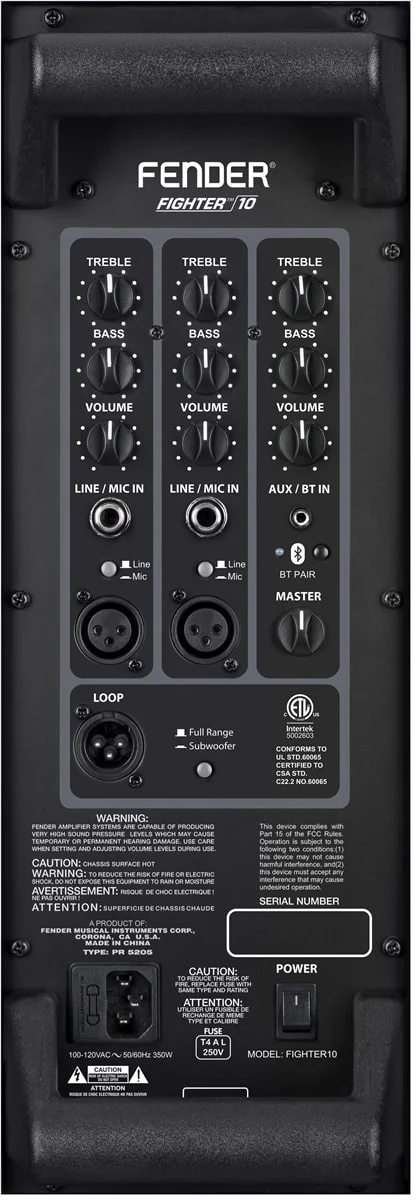 Fender Fighter 10" 2-Way Powered Speaker - Image 6