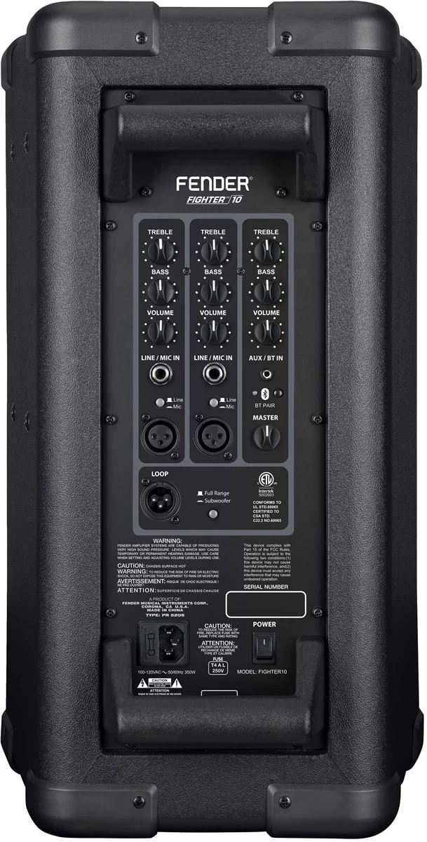 Fender Fighter 10" 2-Way Powered Speaker - Image 8