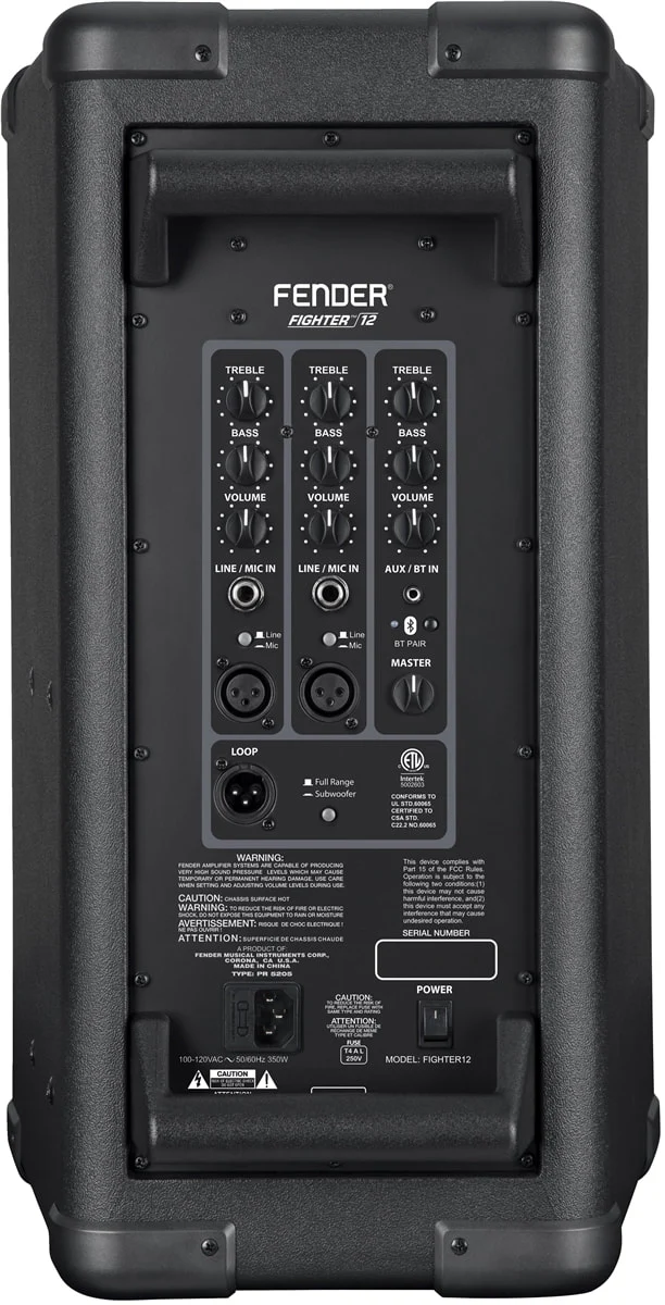 Fender Fighter 12" 2-Way Powered Speaker - Image 7