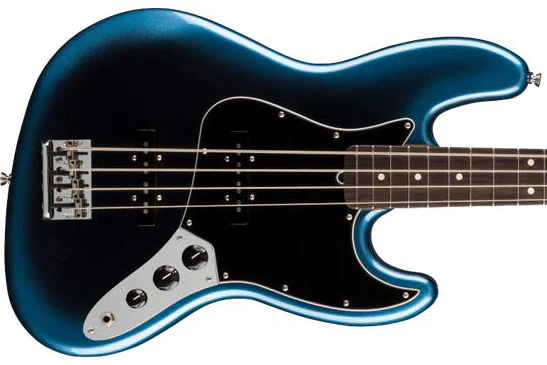 Fender Limited Edition American Professional II Jazz Bass Dark Night - Image 2