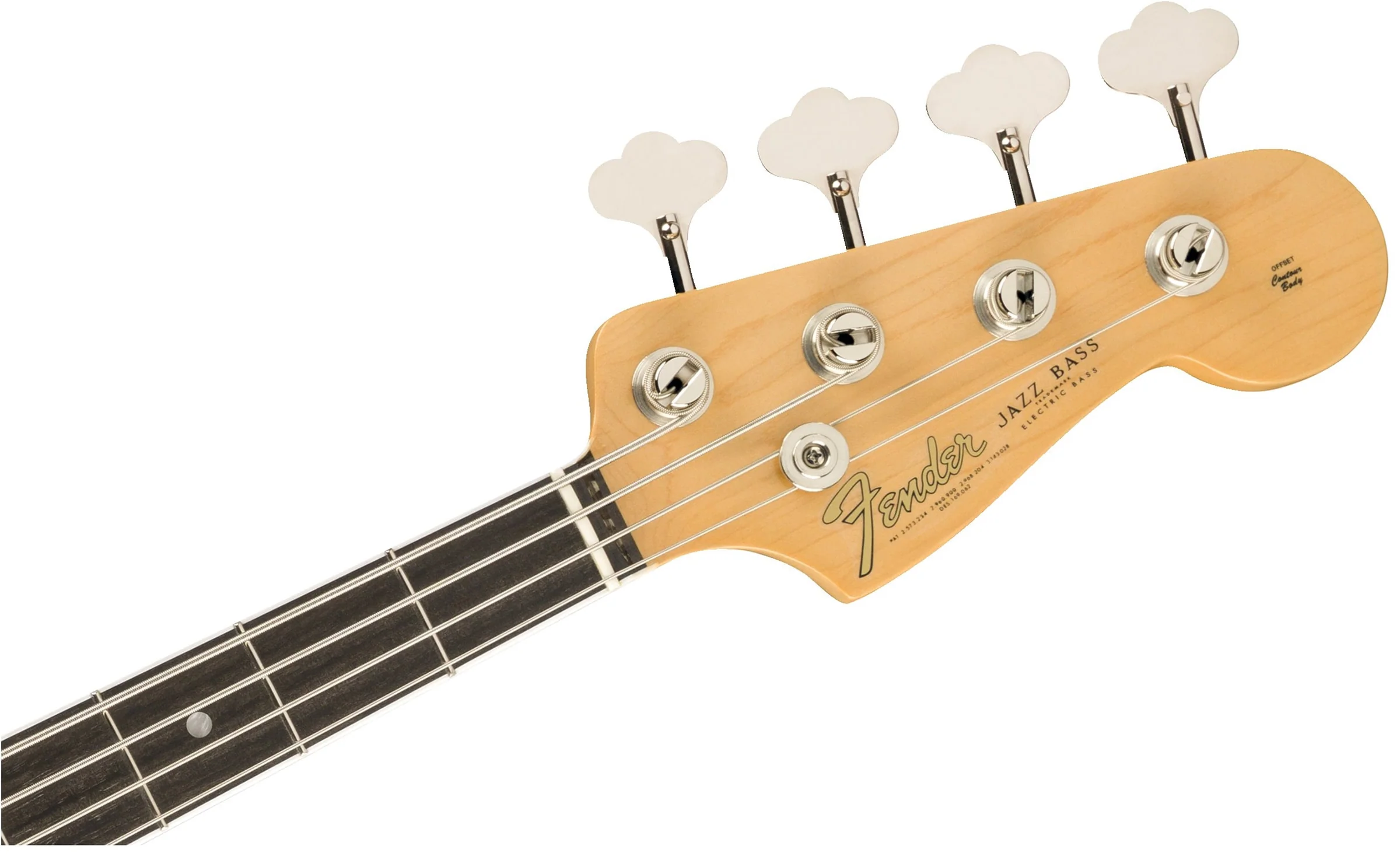 Fender Rarity Flame Ash Top Jazz Bass Plasma Red Burst - Image 4
