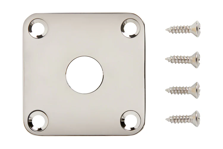 Gibson Metal Jack Plates - Image 4
