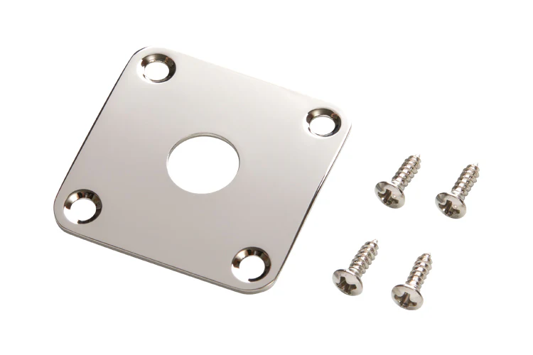 Gibson Metal Jack Plates - Image 5