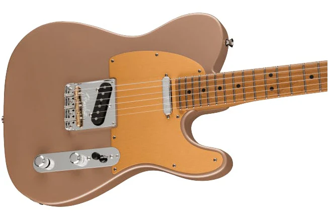 Fender American Professional II Telecaster Shoreline Gold w/ Roasted Maple Neck - Image 2