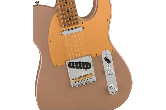 Fender American Professional II Telecaster Shoreline Gold w/ Roasted Maple Neck - Image 3