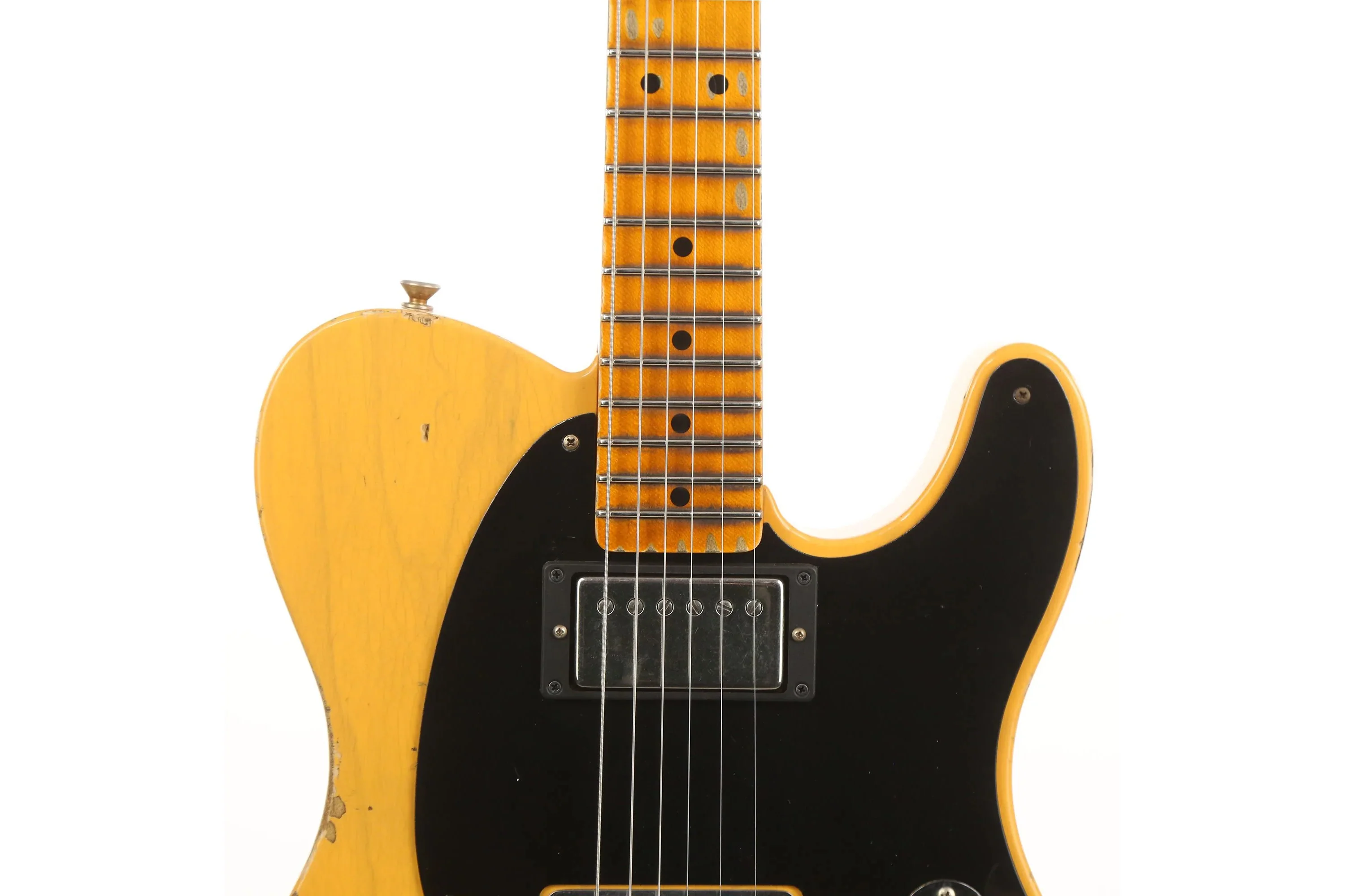 Fender Custom Shop '50s Vibra Tele Heavy Relic Aged Butterscotch Blonde - Image 5