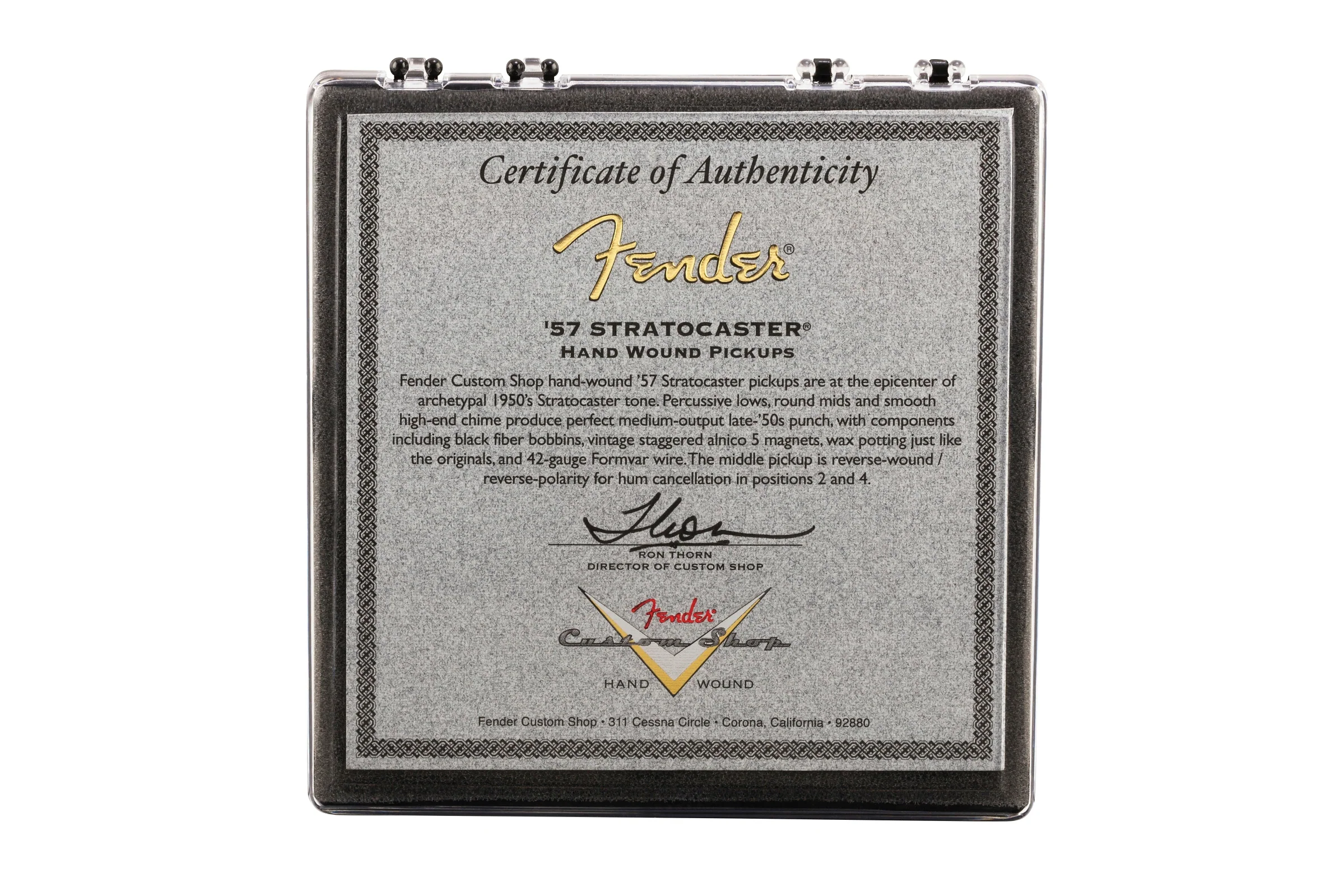 Fender Custom Shop Hand-Wound '57 Strat Pickup Set - Image 5
