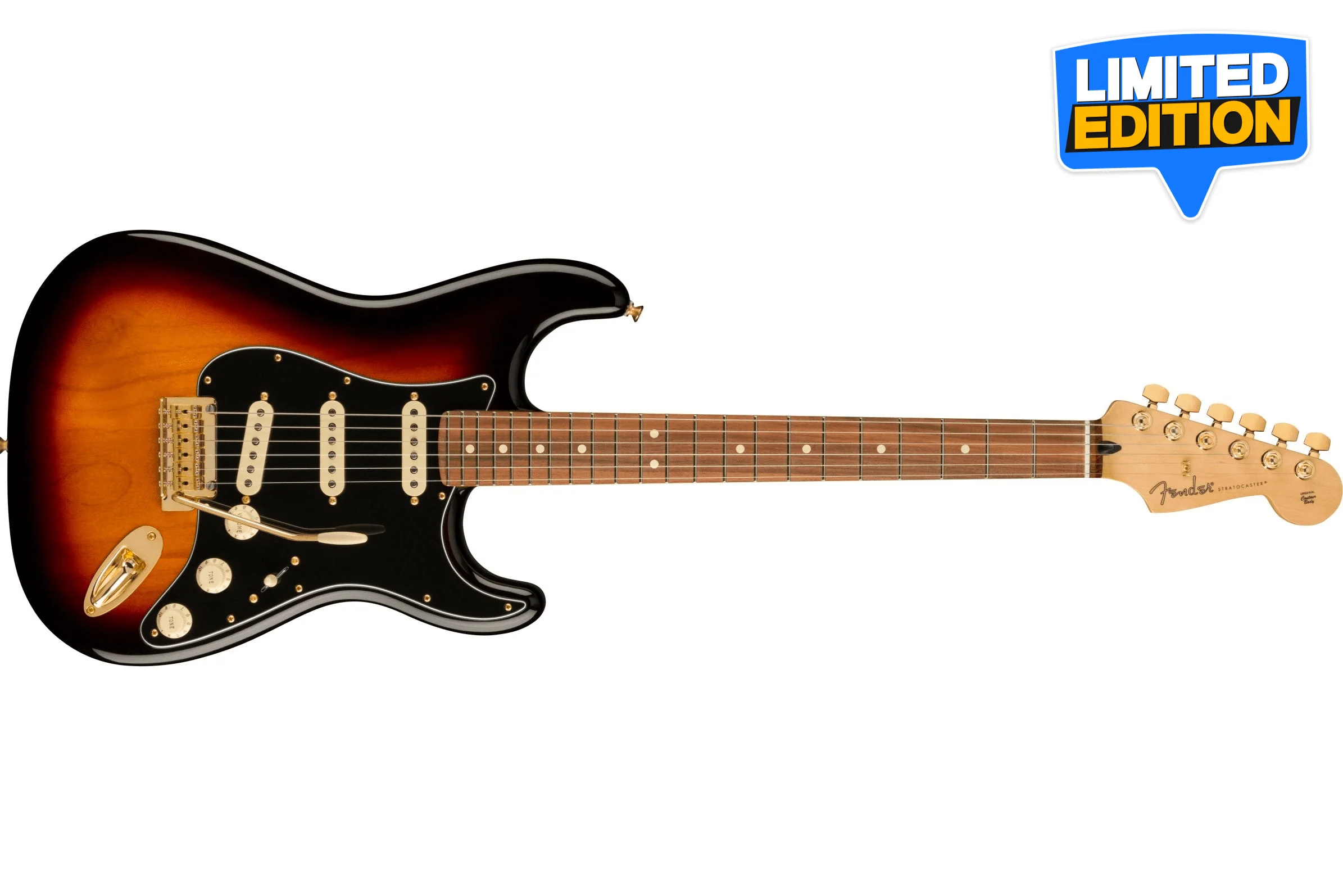 Fender Player Stratocaster 3 Tone Sunburst w/ Gold Hardware