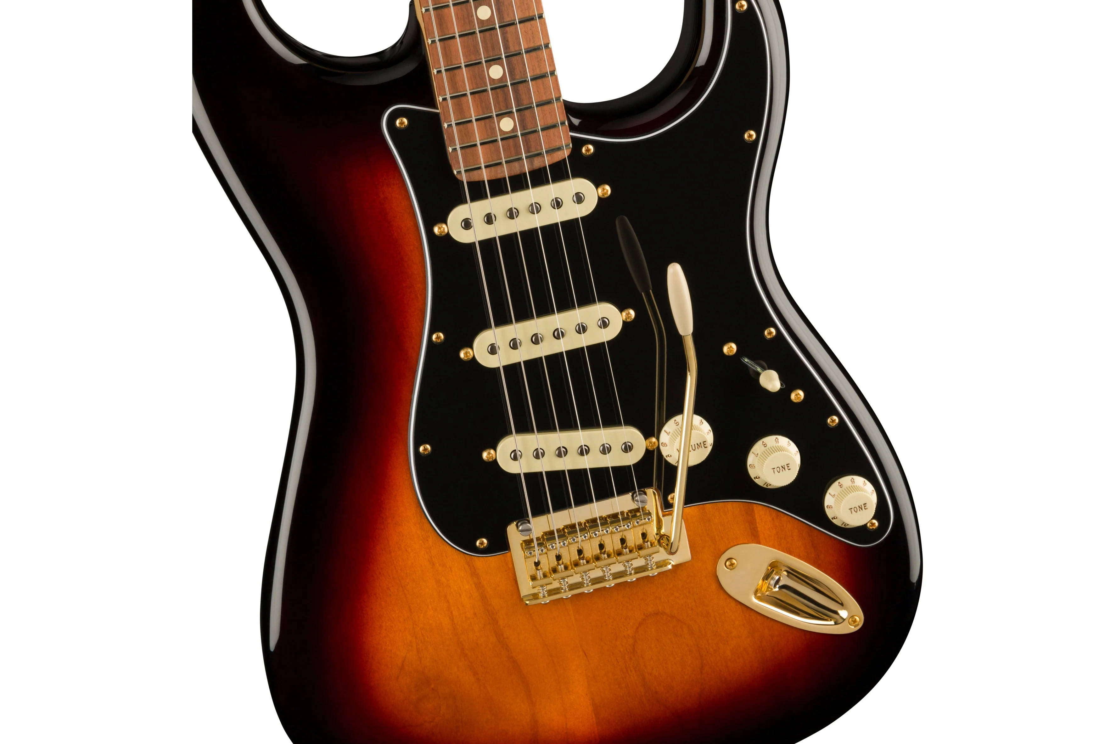 Fender Player Stratocaster 3 Tone Sunburst w/ Gold Hardware - Image 3