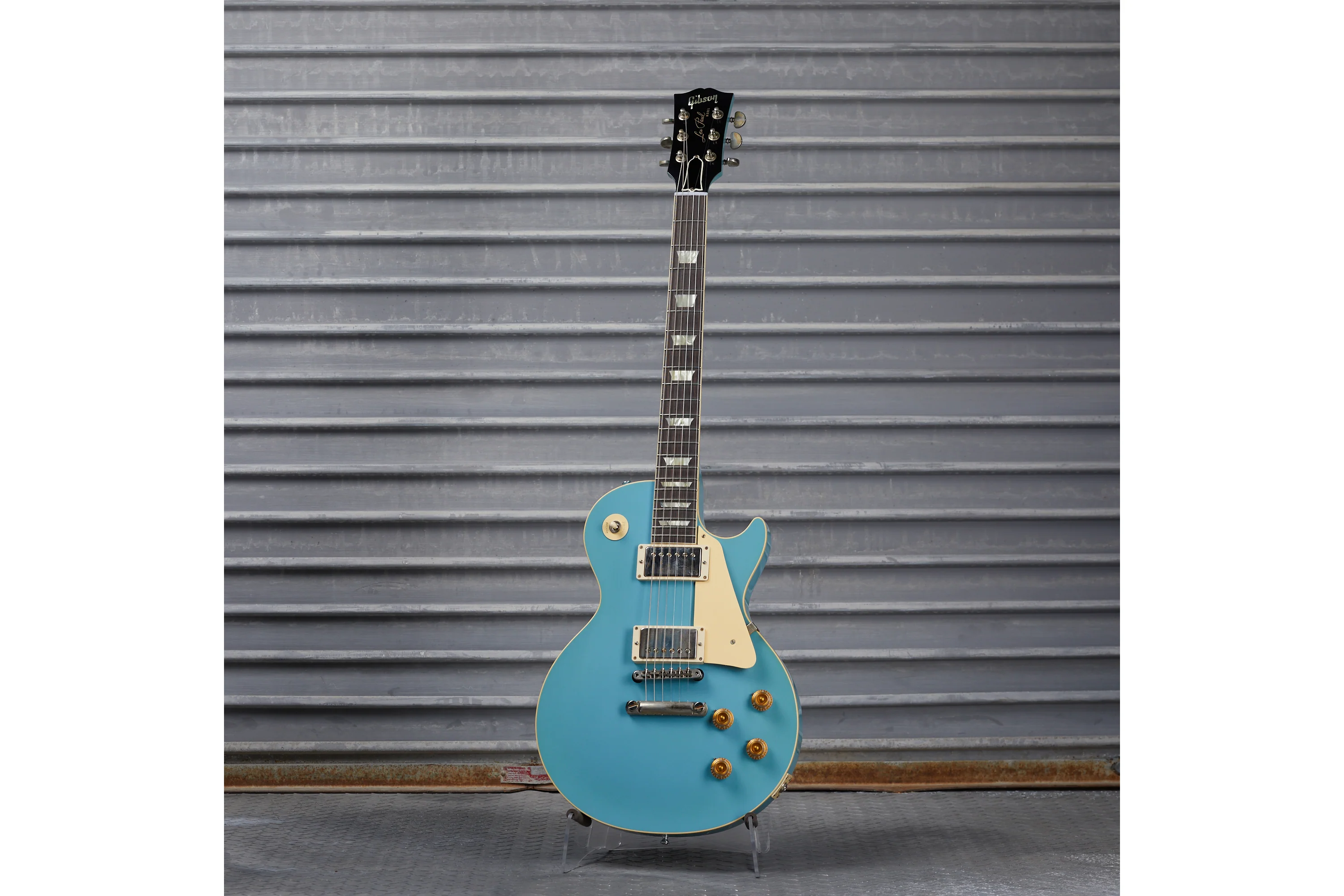 Gibson Mod™ Collection 1957 Les Paul Standard Reissue VOS - Opaque Blue - Image 2