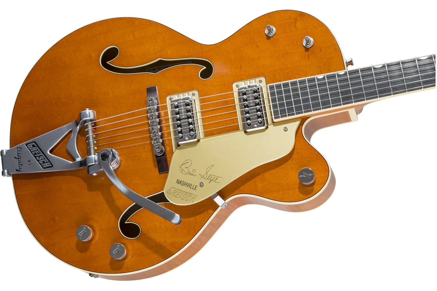 Gretsch G6120T-BSSMK Brian Setzer Nashville Hollow Body '59 "Smoke" with Bigsby - Image 3