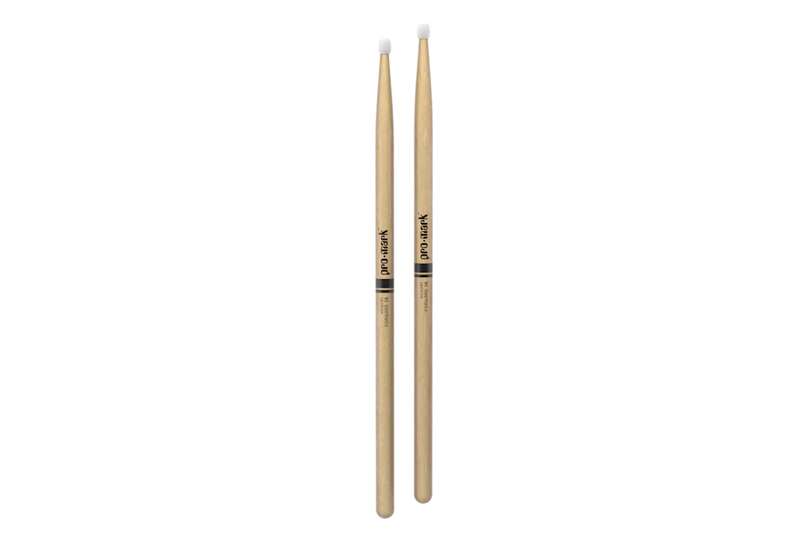 ProMark Classic Forward 2B Hickory Drumstick, Oval Nylon Tip - Image 3