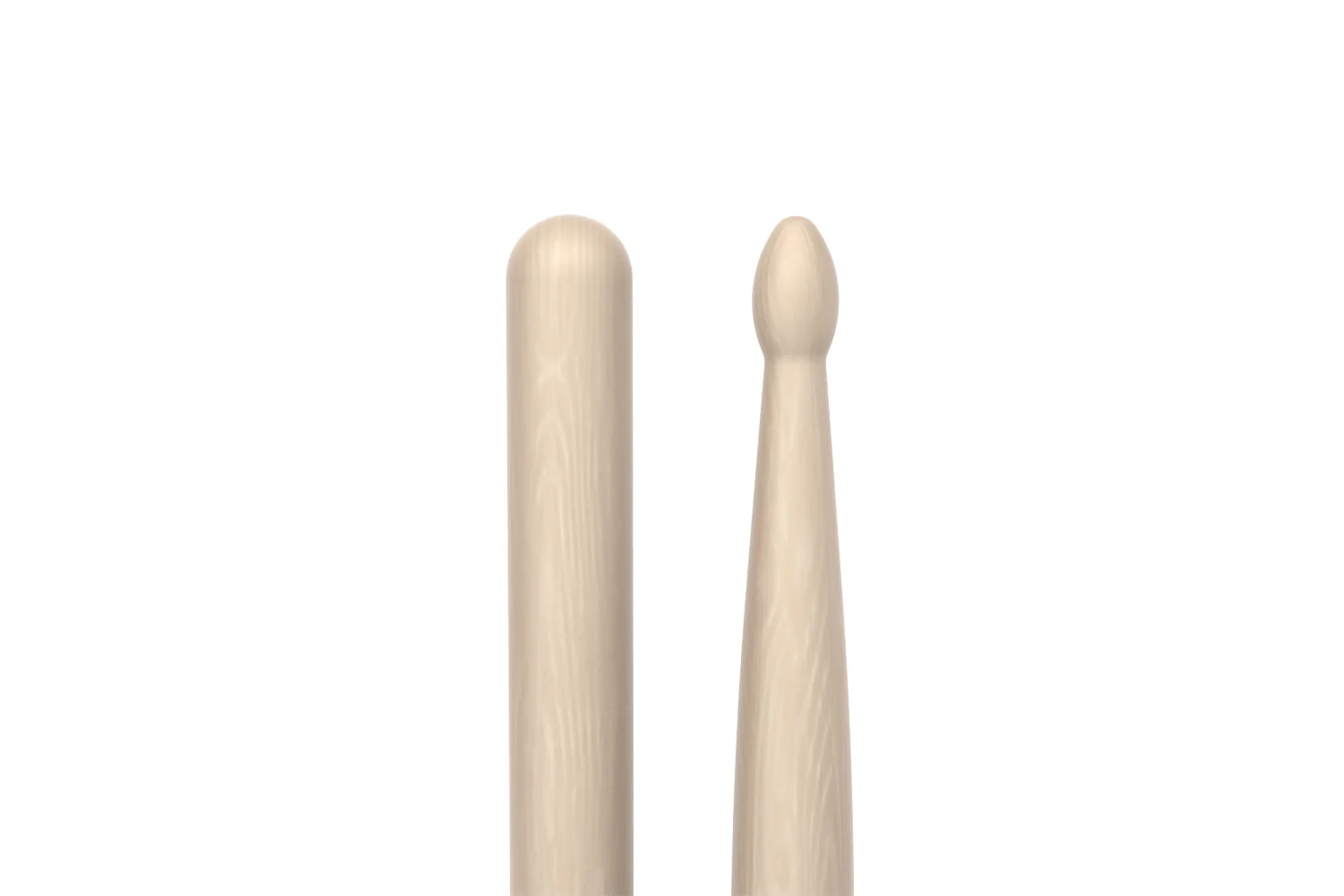 ProMark Classic Forward 5A Raw Hickory Drumstick, Oval Wood Tip - Image 4