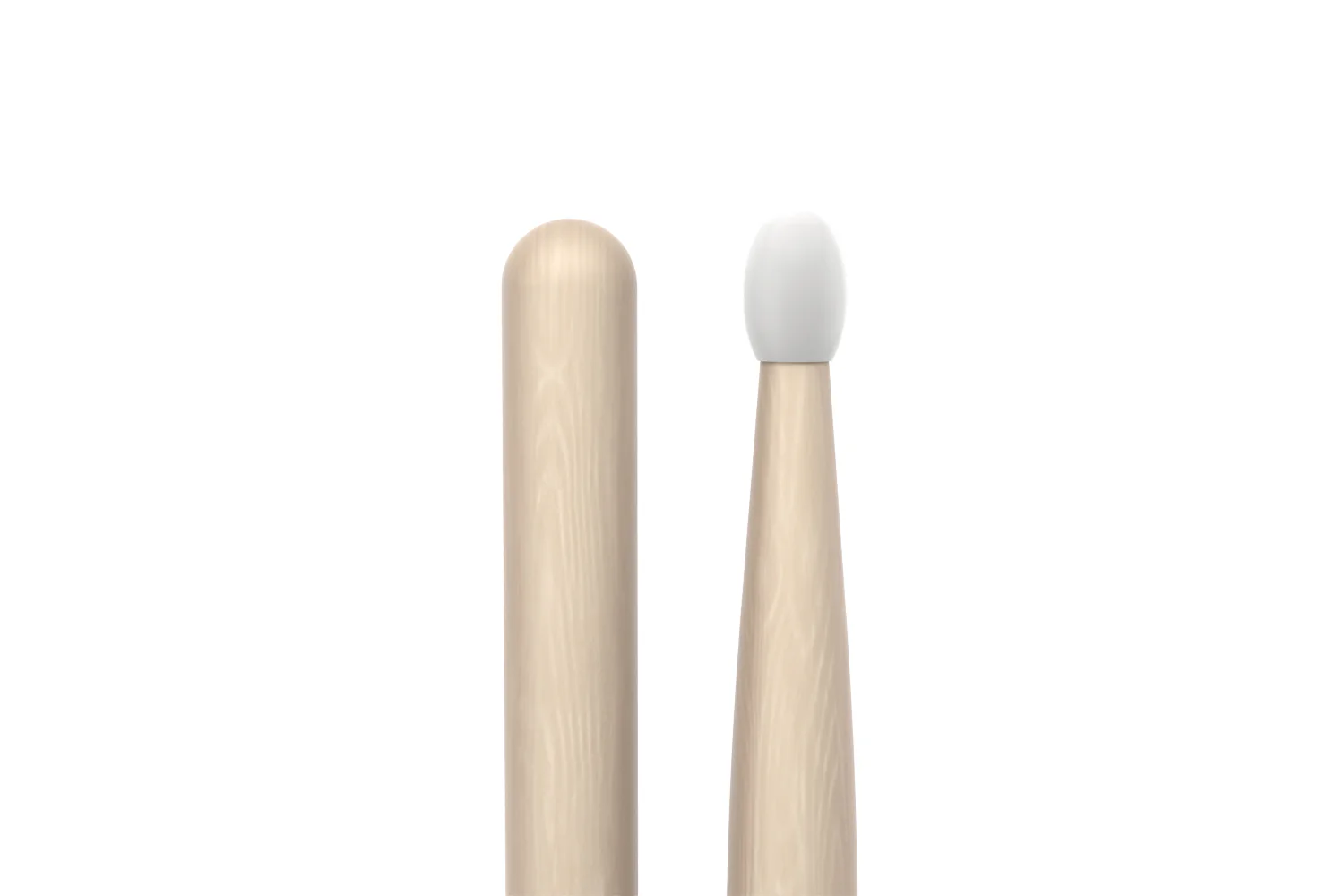 ProMark Classic Forward 5B Raw Hickory Drumstick, Oval Nylon Tip - Image 4