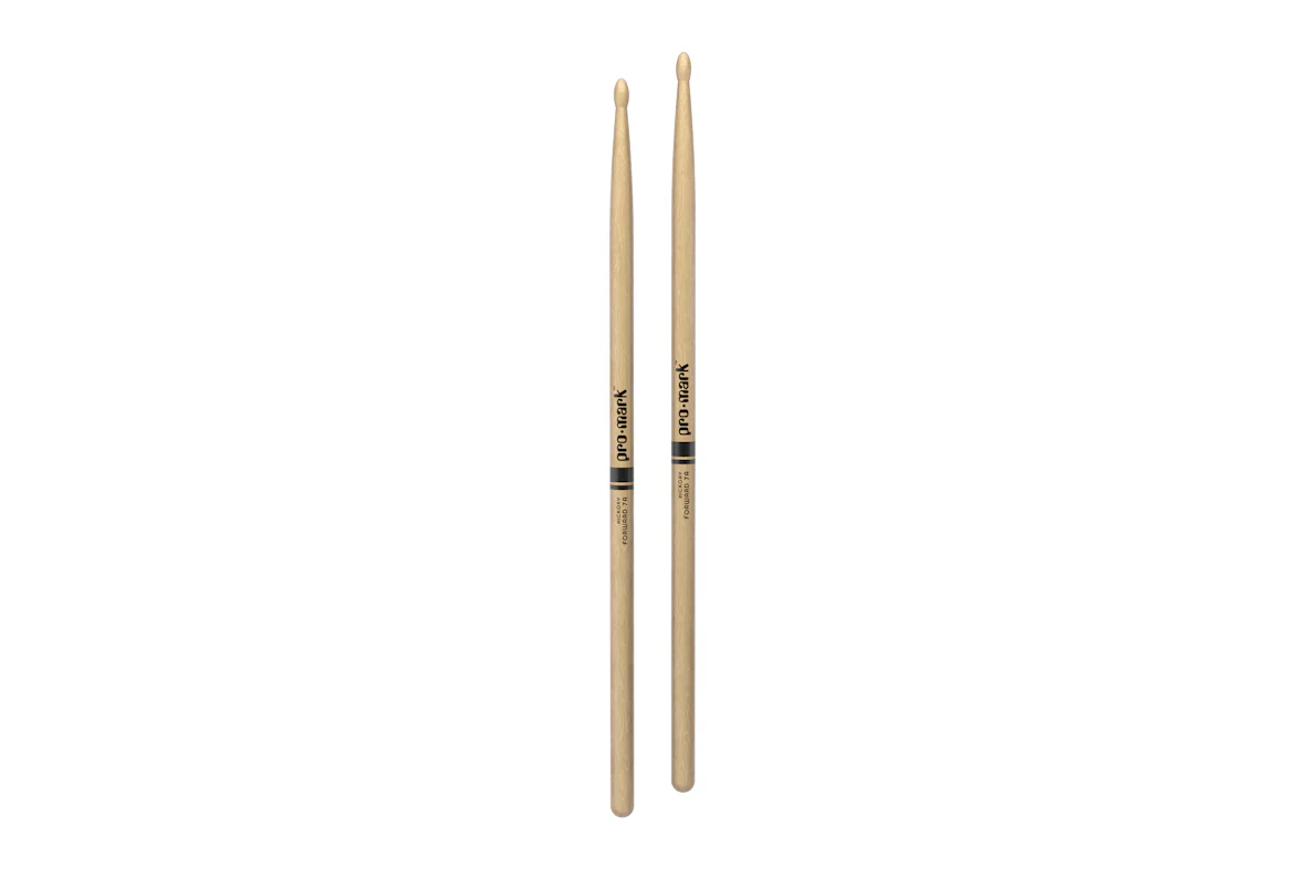 ProMark Classic Forward 7A Hickory Drumstick, Oval Wood Tip - Image 3