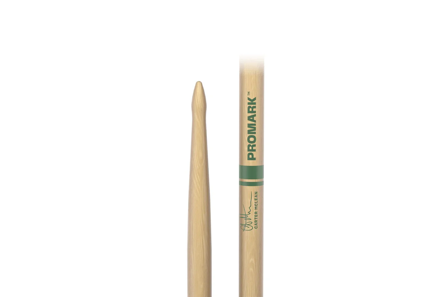 Promark Carter Mclean Hickory Drumstick, Wood Tip