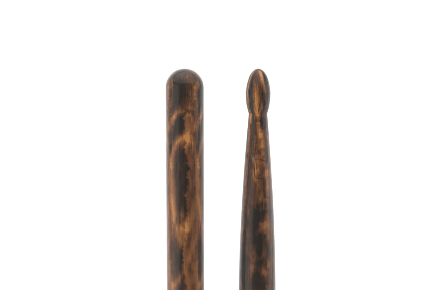 ProMark Classic Forward 7A FireGrain Hickory Drumstick, Oval Wood Tip - Image 4
