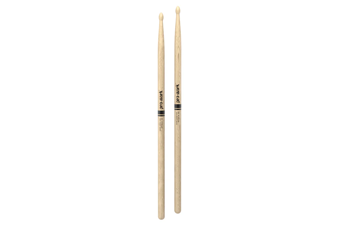 ProMark Classic Attack 5A Shira Kashi Oak Drumstick, Oval Wood Tip - Image 4