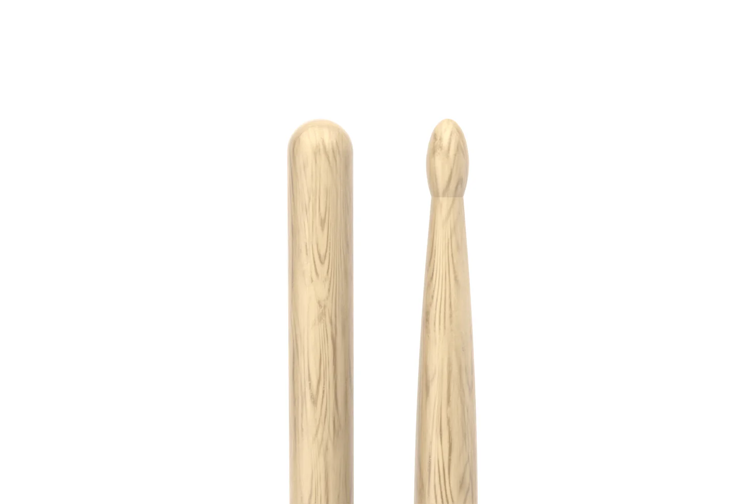 ProMark Classic Attack 7A Shira Kashi Oak Drumstick, Oval Wood Tip - Image 3