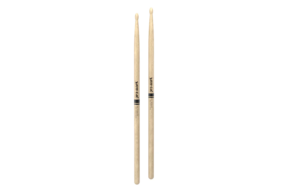ProMark Classic Attack 7A Shira Kashi Oak Drumstick, Oval Wood Tip - Image 4