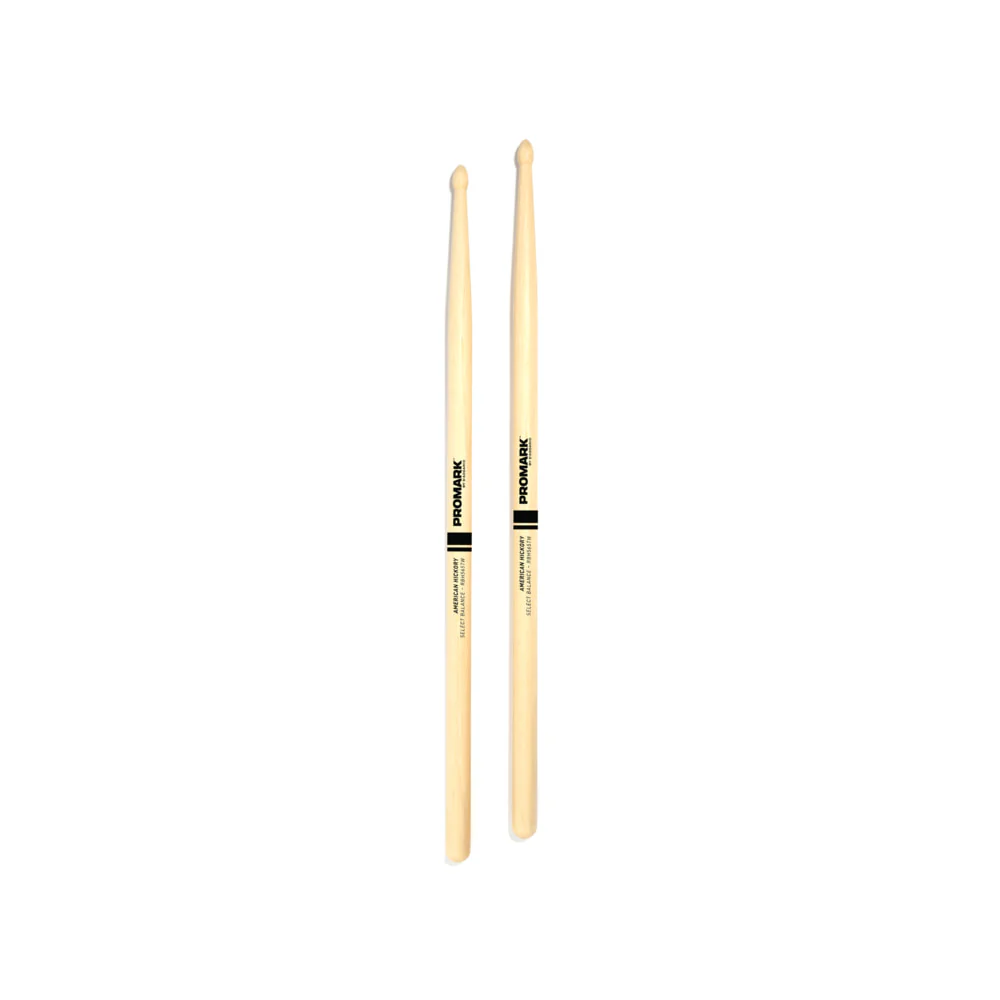 Promark Forward 5A .565" Hickory Tear Drop Wood Tip - Image 4