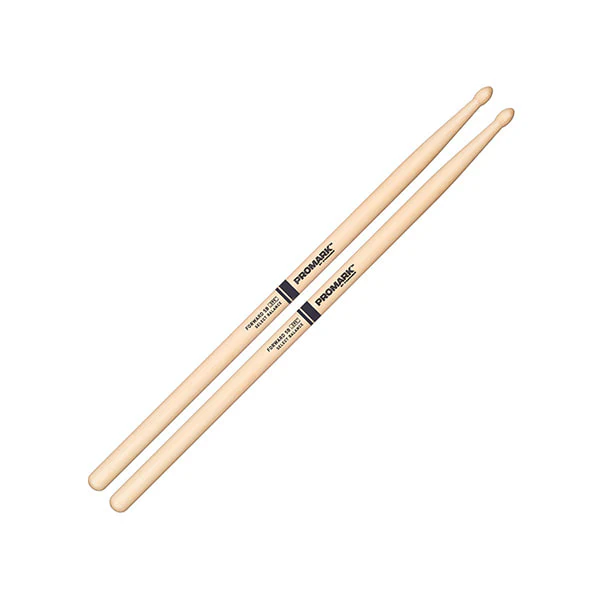 Promark Forward 5B .595" Hickory Tear Drop Wood Tip - Image 3