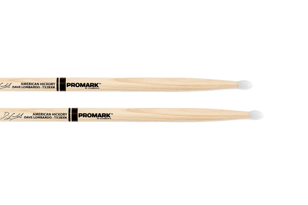 Promark Hickory 2Bx Dave Lombardo Nylon Tip