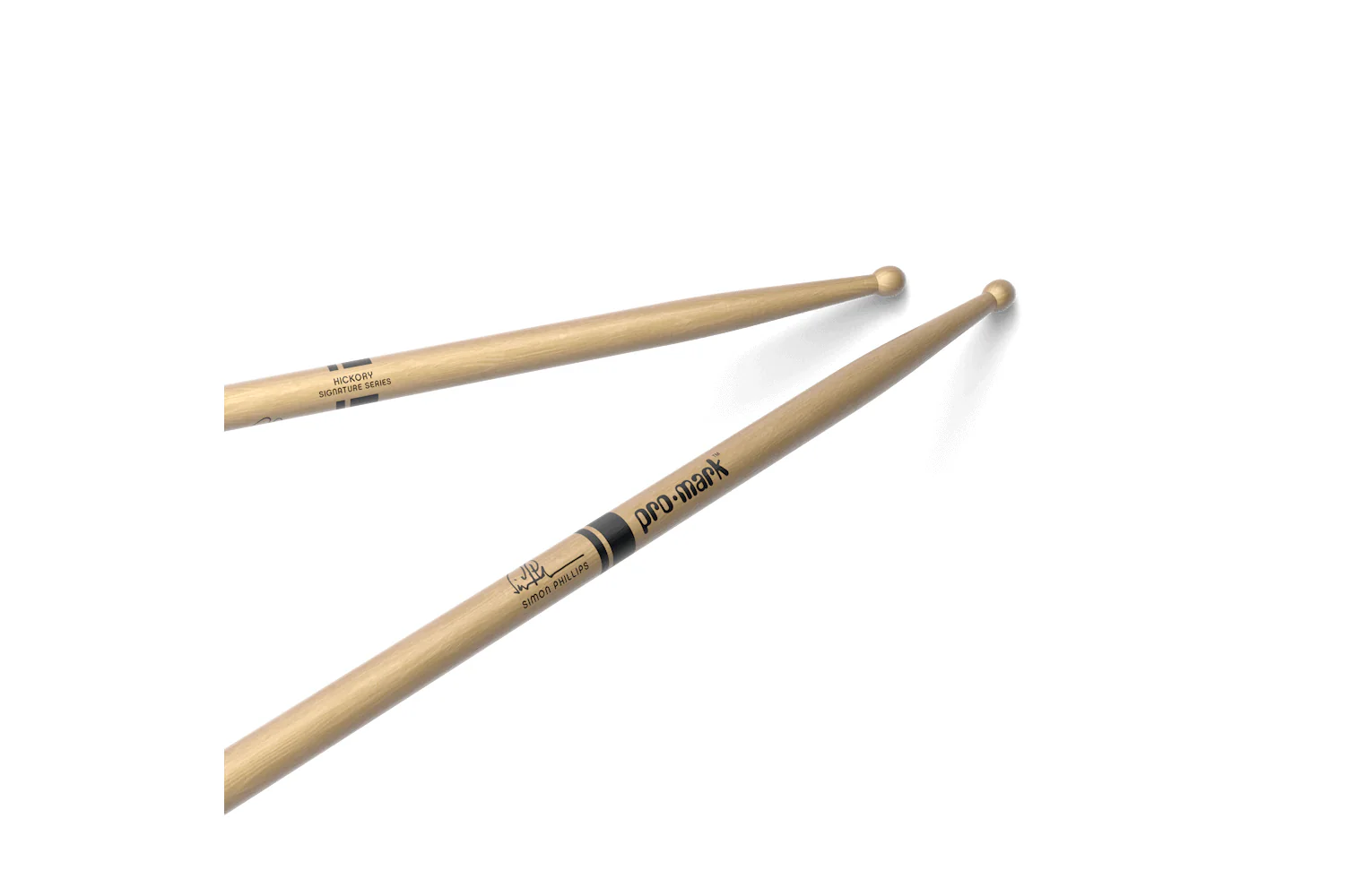 Promark Hickory 707 Simon Phillips Wood Tip - Image 2