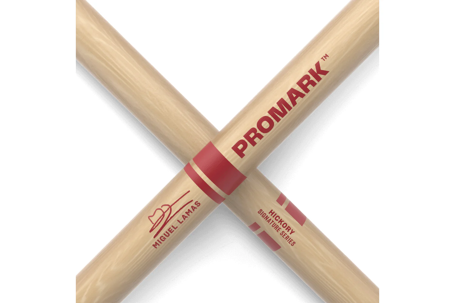Promark Miguel Lamas Hickory Drumstick, Wood Tip - Image 5