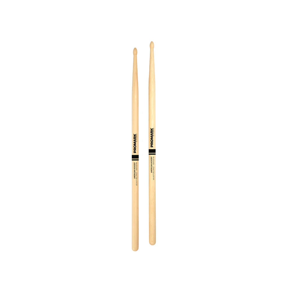 Promark Rebound 5A .550" Hickory Tear Drop Wood Tip - Image 4